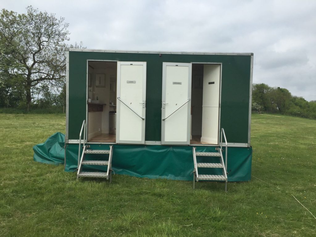 Luxury Event Toilets to Let and Hire from Waterland Event Hire in Brough Yorkshire