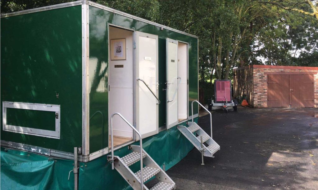 Luxury Event Toilets to Let and Hire from Waterland Event Hire in Brough Yorkshire