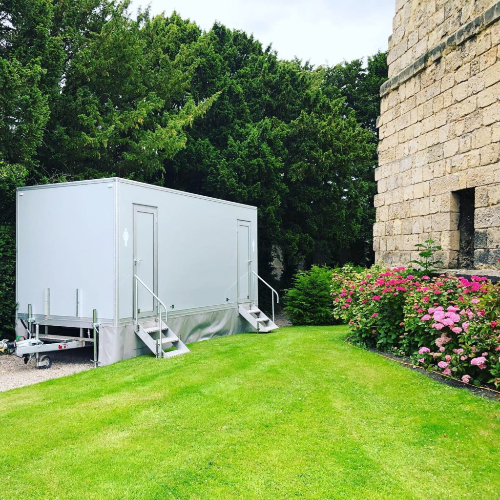 Luxury Event Toilets to Let and Hire from Waterland Event Hire in Brough Yorkshire